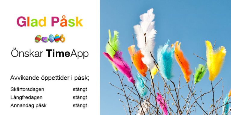 Glad Påsk – Önskar TimeApp