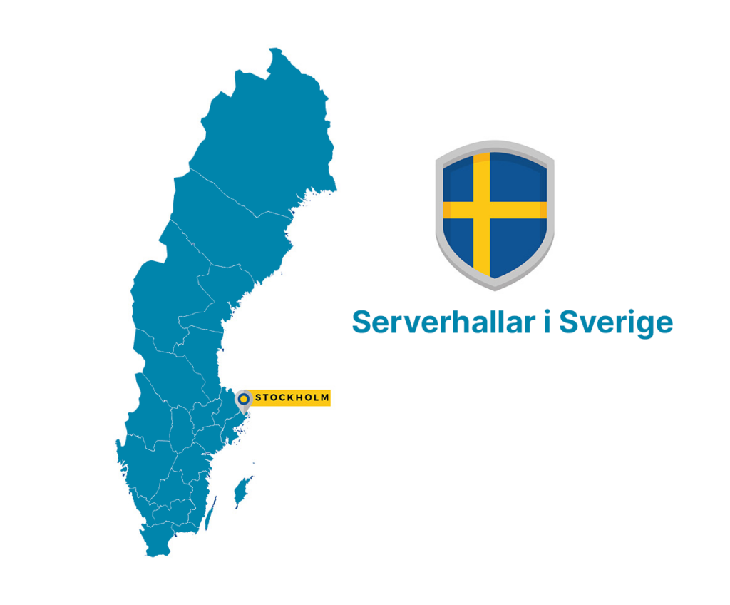 Sweden Map And Flag Free Vector 2 