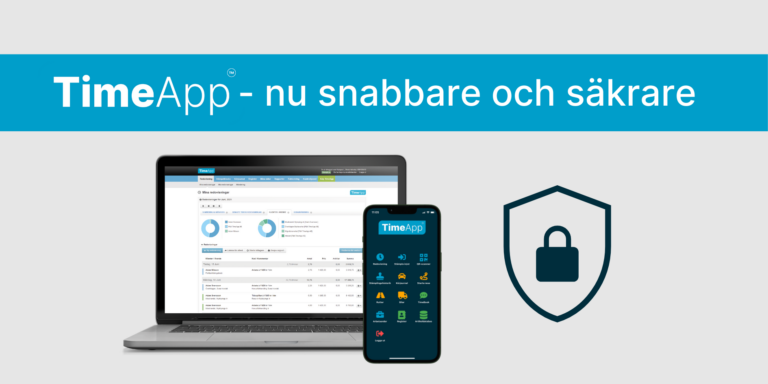 TimeApp – nu snabbare och säkrare 5