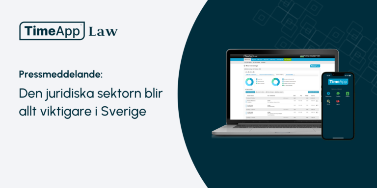 Pressmeddelande Den juridiska sektorn blir allt viktigare i Sverige